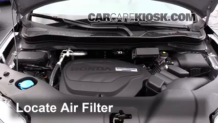 2016 Honda Pilot EX 3.5L V6 Air Filter (Engine) Replace